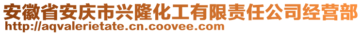 安徽省安慶市興隆化工有限責(zé)任公司經(jīng)營部