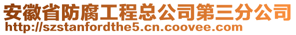 安徽省防腐工程總公司第三分公司