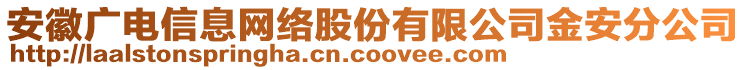 安徽广电信息网络股份有限公司金安分公司