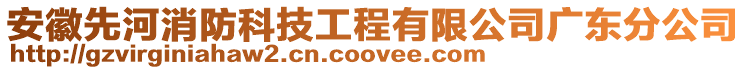 安徽先河消防科技工程有限公司廣東分公司