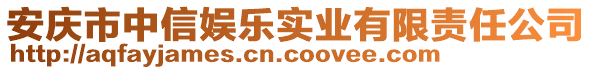 安慶市中信娛樂(lè)實(shí)業(yè)有限責(zé)任公司