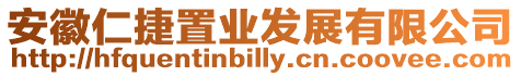 安徽仁捷置業發展有限公司