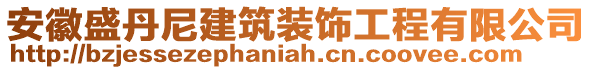 安徽盛丹尼建筑裝飾工程有限公司