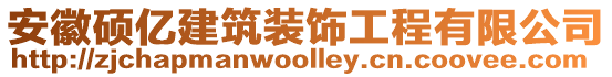 安徽碩億建筑裝飾工程有限公司