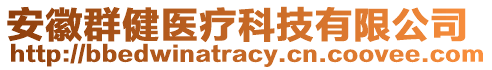 安徽群健醫(yī)療科技有限公司