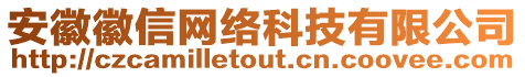 安徽徽信網(wǎng)絡(luò)科技有限公司