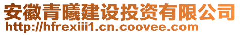 安徽青曦建設投資有限公司