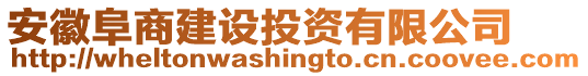 安徽阜商建設(shè)投資有限公司