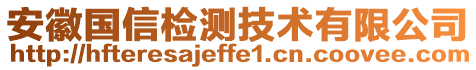 安徽國信檢測技術有限公司