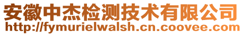 安徽中杰檢測技術有限公司