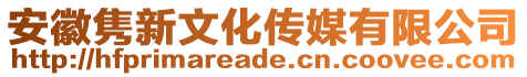 安徽雋新文化傳媒有限公司