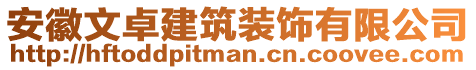 安徽文卓建筑装饰有限公司