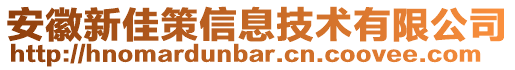 安徽新佳策信息技術有限公司