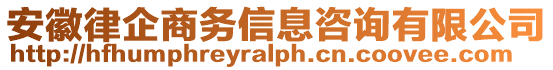 安徽律企商務(wù)信息咨詢有限公司