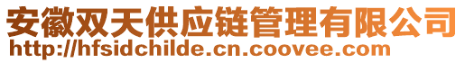 安徽雙天供應(yīng)鏈管理有限公司