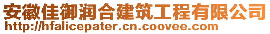 安徽佳御潤合建筑工程有限公司