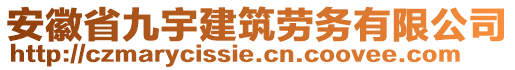 安徽省九宇建筑勞務(wù)有限公司