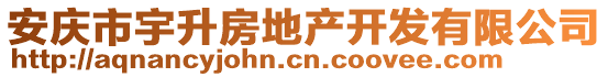 安慶市宇升房地產(chǎn)開發(fā)有限公司