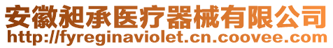 安徽昶承醫(yī)療器械有限公司
