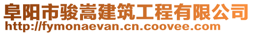 阜陽市駿嵩建筑工程有限公司