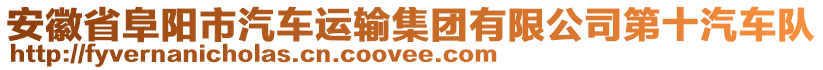 安徽省阜陽市汽車運輸集團有限公司第十汽車隊