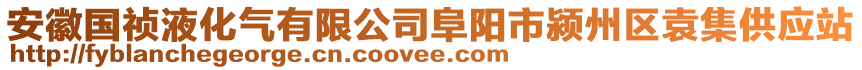 安徽國禎液化氣有限公司阜陽市潁州區(qū)袁集供應站