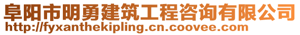 阜陽市明勇建筑工程咨詢有限公司