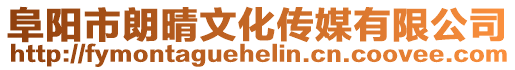 阜陽(yáng)市朗晴文化傳媒有限公司
