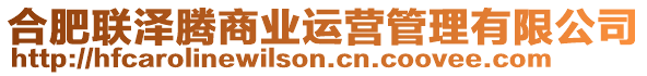 合肥聯(lián)澤騰商業(yè)運(yùn)營管理有限公司