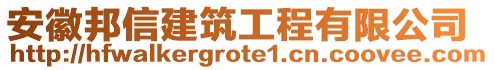 安徽邦信建筑工程有限公司