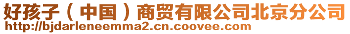 好孩子(中國)商貿有限公司北京分公司