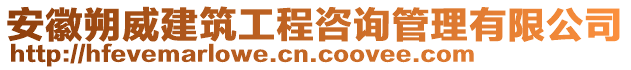 安徽朔威建筑工程咨詢管理有限公司