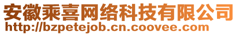 安徽乘喜網(wǎng)絡(luò)科技有限公司