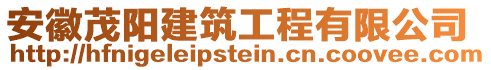 安徽茂陽建筑工程有限公司