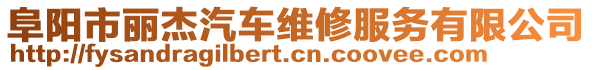 阜陽市麗杰汽車維修服務(wù)有限公司