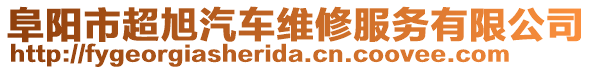 阜陽市超旭汽車維修服務(wù)有限公司