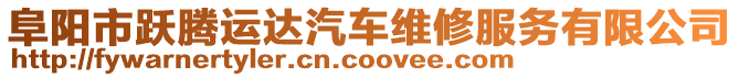 阜陽市躍騰運達汽車維修服務有限公司