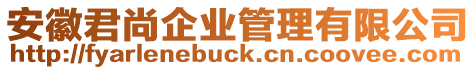 安徽君尚企業(yè)管理有限公司