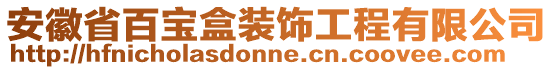 安徽省百寶盒裝飾工程有限公司