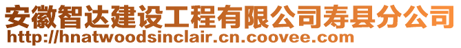 安徽智達建設工程有限公司壽縣分公司