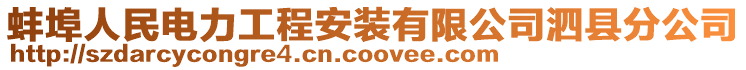 蚌埠人民電力工程安裝有限公司泗縣分公司