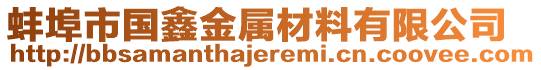 蚌埠市國鑫金屬材料有限公司