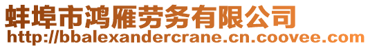 蚌埠市鴻雁勞務(wù)有限公司