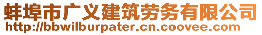 蚌埠市廣義建筑勞務有限公司