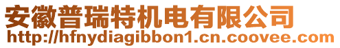 安徽普瑞特機電有限公司