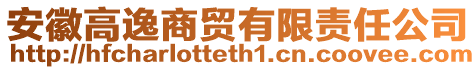 安徽高逸商貿有限責任公司