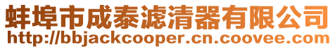蚌埠市成泰濾清器有限公司