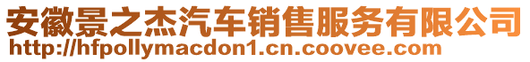 安徽景之杰汽車銷售服務有限公司