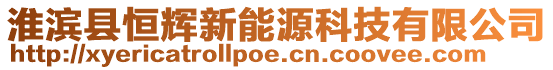 淮濱縣恒輝新能源科技有限公司