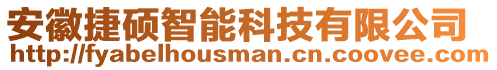 安徽捷碩智能科技有限公司